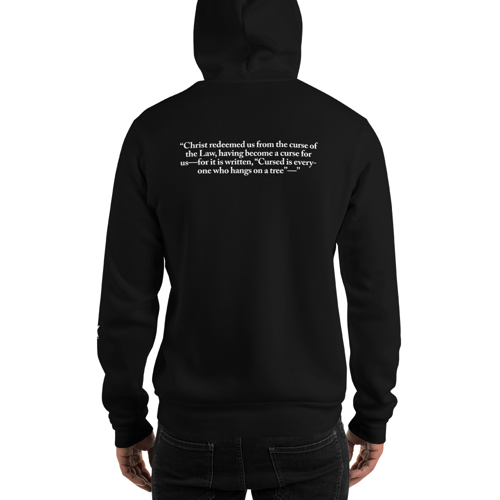Redeemed ™ Hoodie- Galatians 3: BLACK