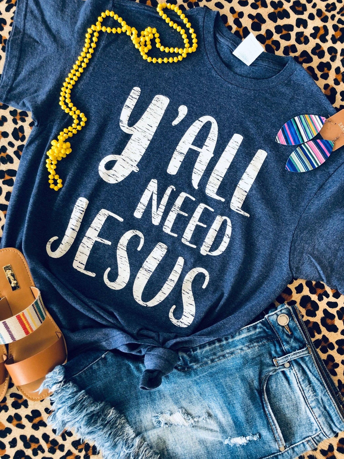 Yall Need Jesus Tee: M