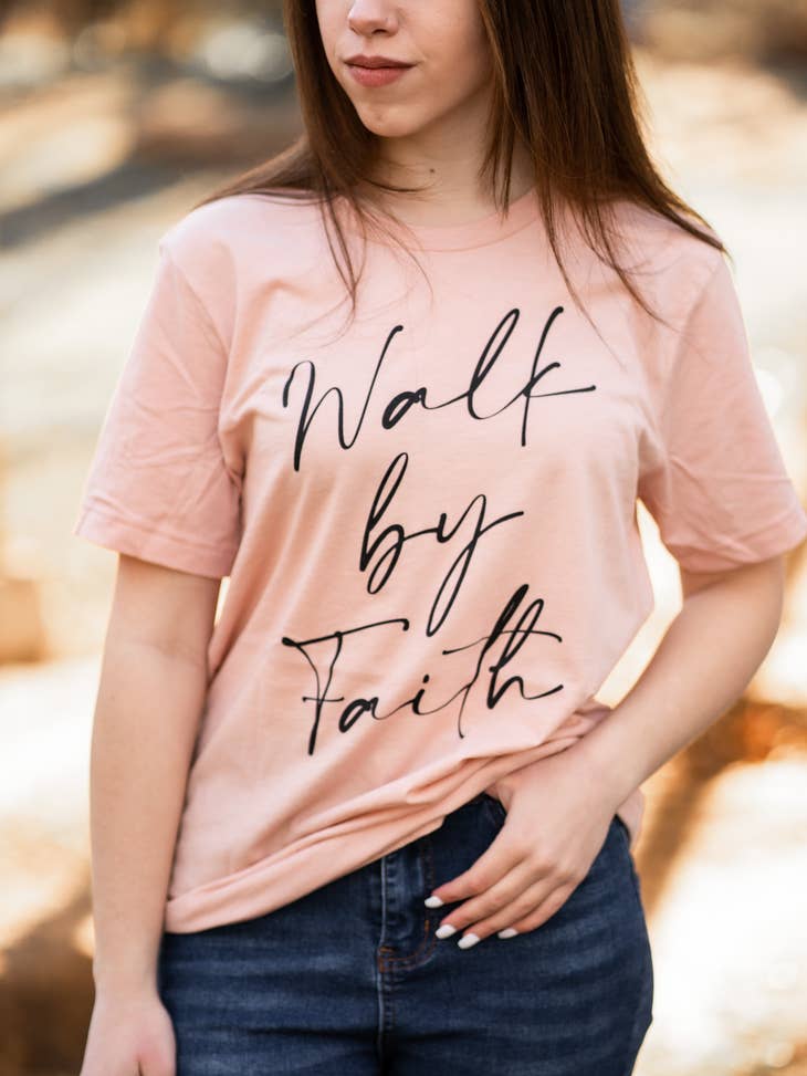 Walk By Faith Graphic Tee