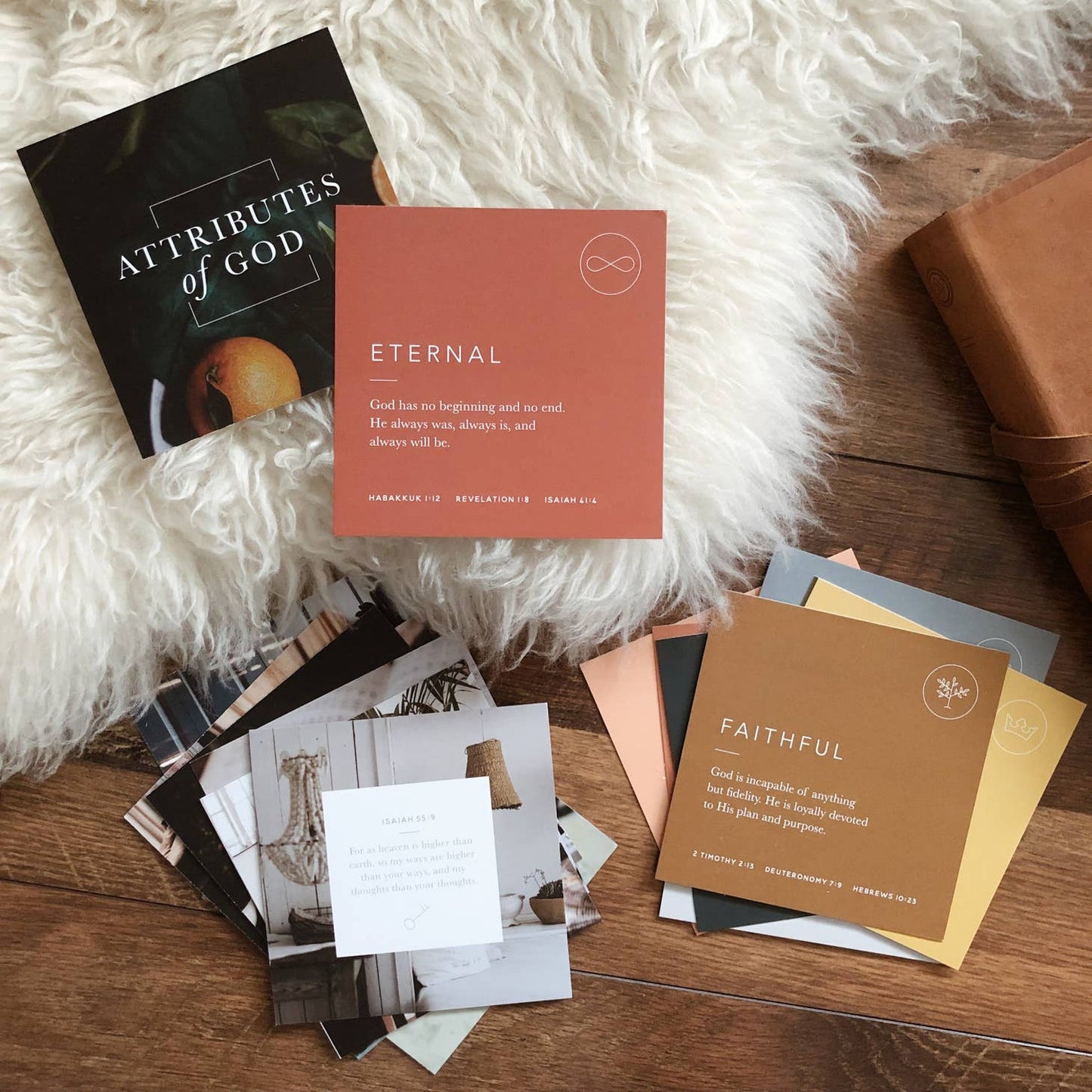 Attributes of God Verse Card Set