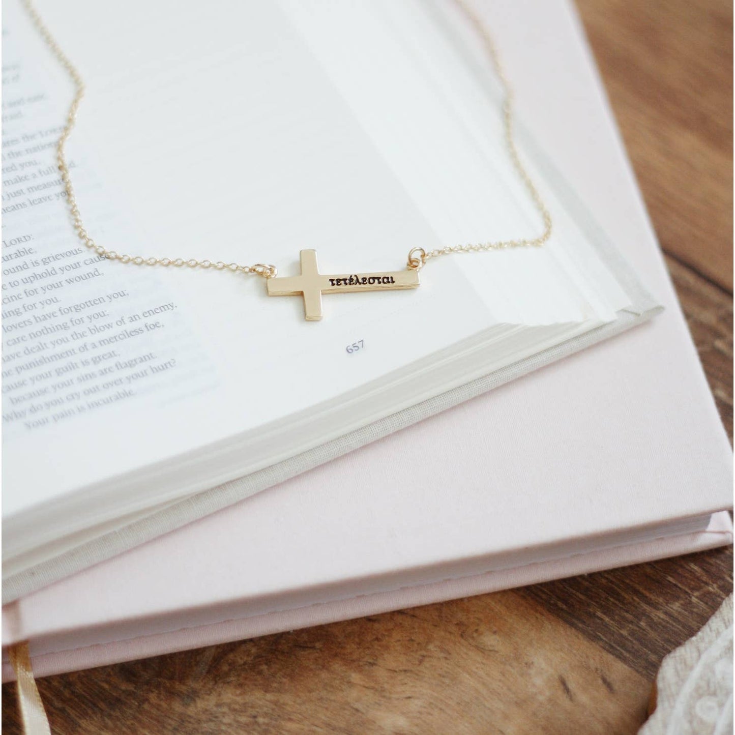 It is Finished Necklace