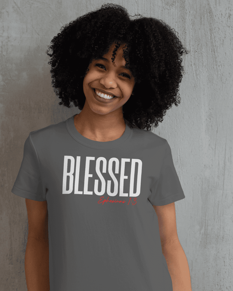 BLESSED TEE|DECLARATION LINE