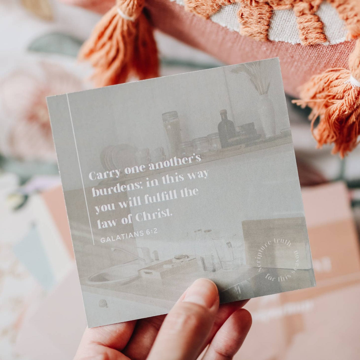 Encouragement for Postpartum Verse Card Set