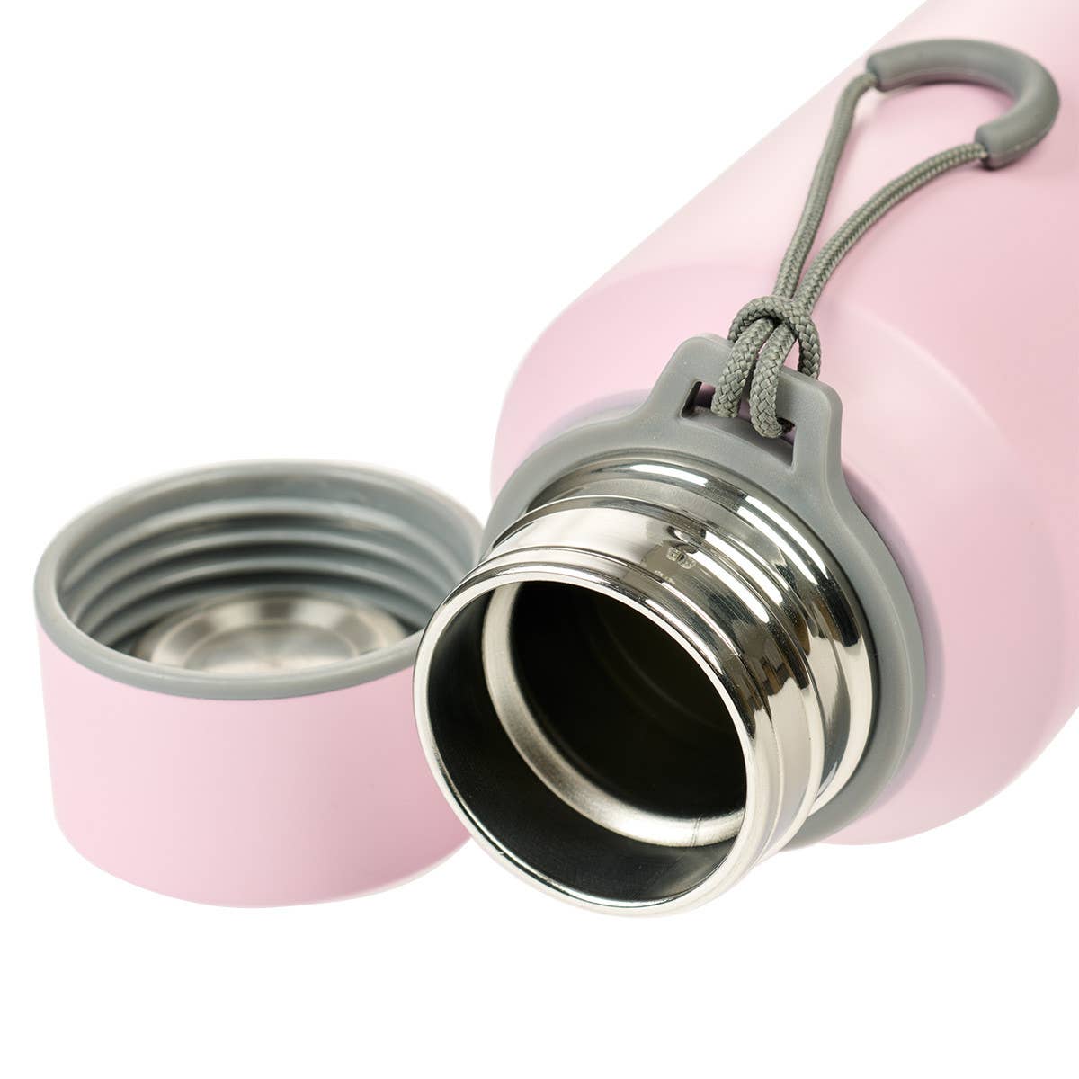 Be Still Pink Stainless Steel Water Bottle